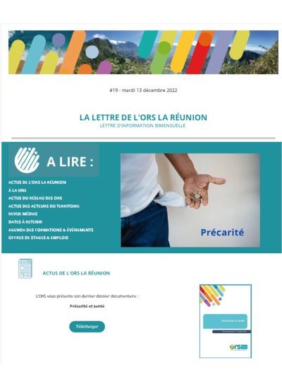 Lettre N°19 - 13 décembre 2022 - Nouveau format