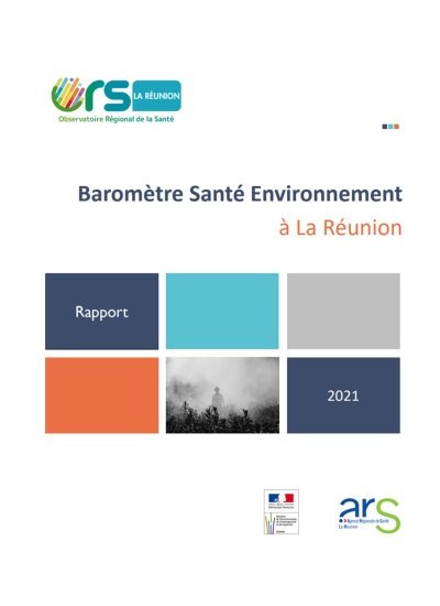 Rapport Baromètre Santé-Environnement à La Réunion
