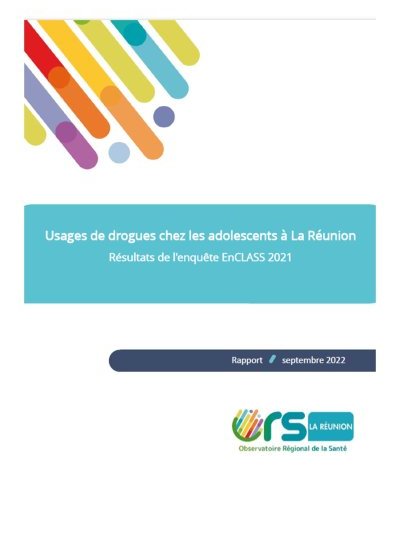 Usages de drogues chez les adolescents à La Réunion