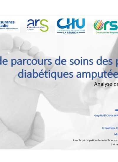 Etude de parcours de soins des personnes diabétiques amputées en 2021